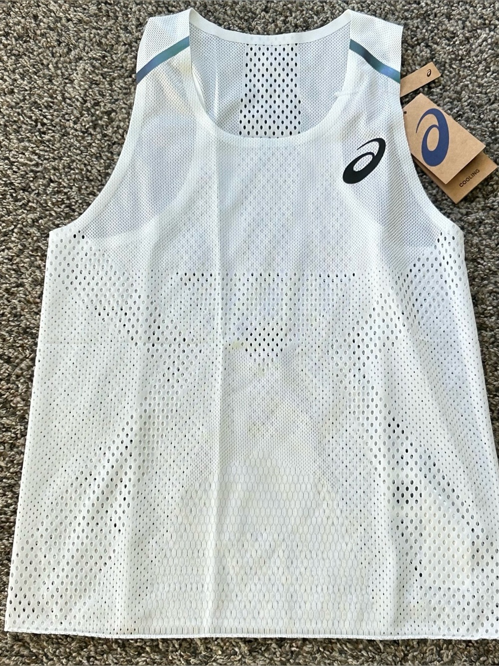 ASICS SPR Breath Singlet Women’s Running Top White Size Small
